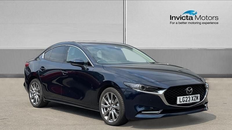 Blue Used 2023 Mazda 3 Inclusive Sedan | £20,800 (A bit pricey) - Image 1/4