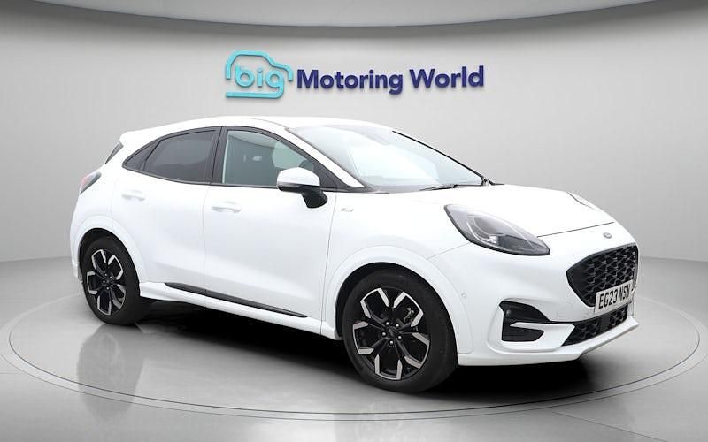 Used Ford Puma ST-Line X 125 HP (91 kW) 2023 White Hatchback