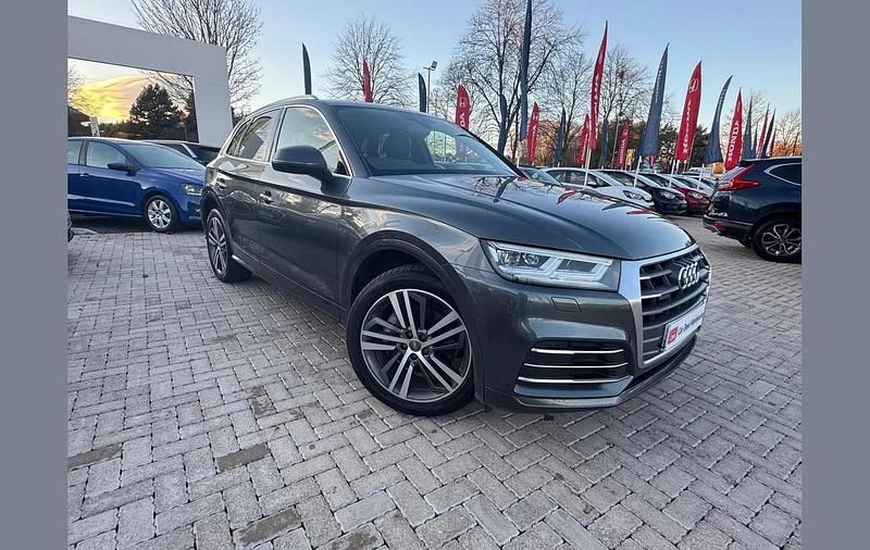 Grey Used 2017 Audi Q5 S-Line SUV | £16,799 (Fair price) - Image 1/3