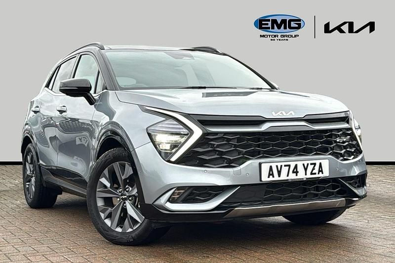 Silver Used 2025 Kia Sportage GT-Line S SUV | £29,795 (Good price) - Image 1/3
