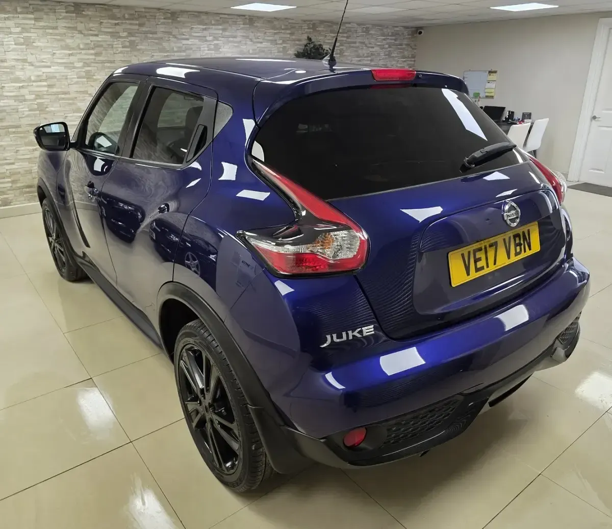 Używany Nissan Juke N-Connecta 115 KM (84 kW) 2017 Niebieski SUV