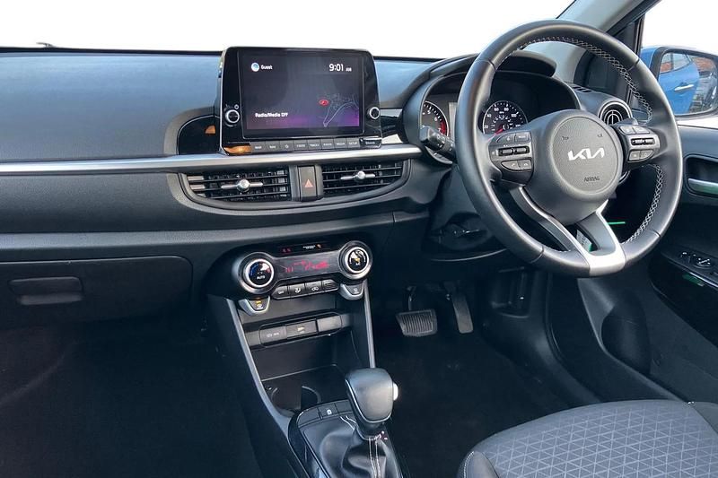 Used Kia Picanto Advance 2022 Blue Hatchback