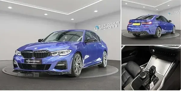 Used BMW 320e M Sport 190 HP (139 kW) 2020 Blue Sedan