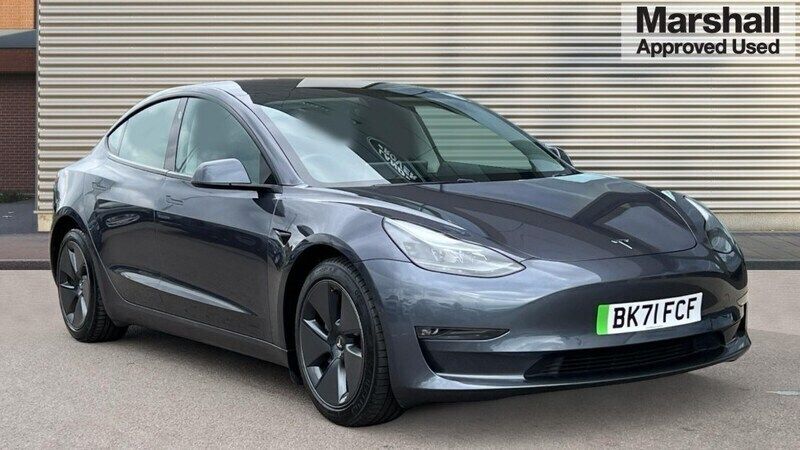 Grey Used 2021 Tesla Model 3 Long Range Sedan | £21,426 (A bit pricey) - Image 1/4