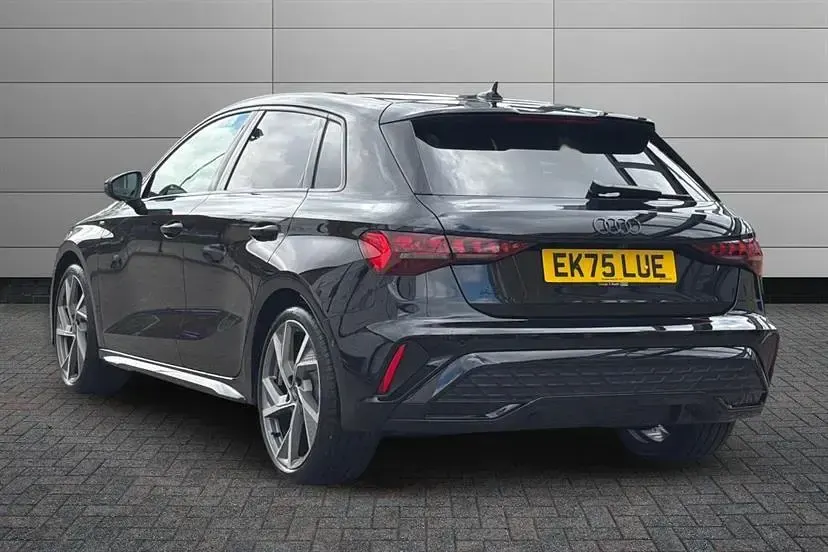 Used Audi A3 Black Edition 150 HP (110 kW) 2025 Black Hatchback