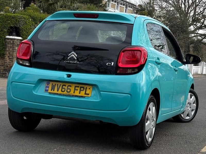 Used Citroën C1 Feel 68 HP (50 kW) 2017 Blue Hatchback