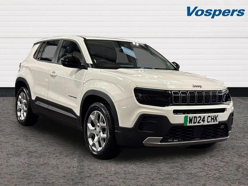 White Used 2024 Jeep Avenger EV Altitude SUV | £18,700 (Fair price) - Image 1/3