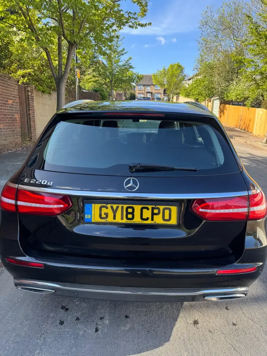 Used Mercedes E220 SE 2018 Black Estate