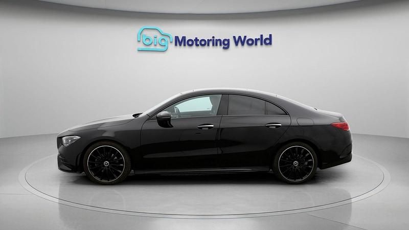 Used Mercedes CLA180 AMG line 136 HP (100 kW) 2022 Black Sedan