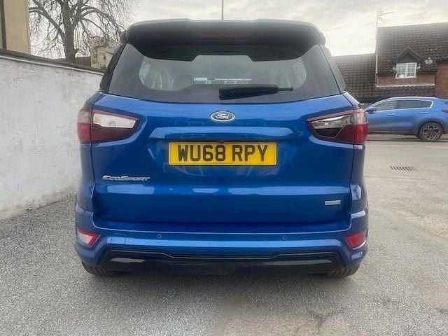 Used Ford Ecosport ST-Line 125 HP (91 kW) 2018 Blue SUV