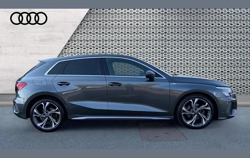 Used Audi A3 S-Line 150 HP (110 kW) 2021 Grey Sedan