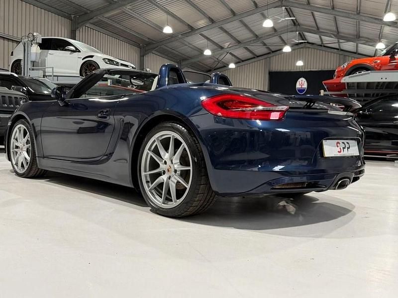 Used Porsche Boxster 2013 Blue Cabriolet