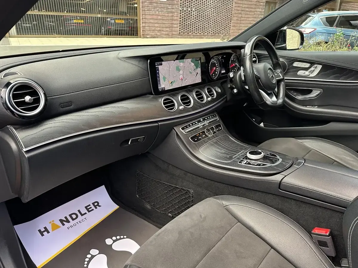 Begagnad Mercedes E350 AMG Line Premium 258 HK (189 kW) 2018 Svart Kombi