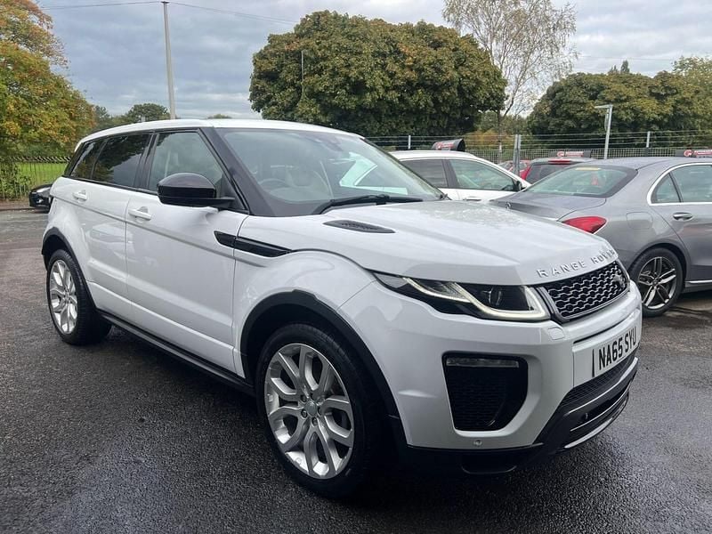 White Used 2015 Land Rover Range Rover evoque HSE Dynamic Estate | £9,895 (Fair price) - Image 1/3