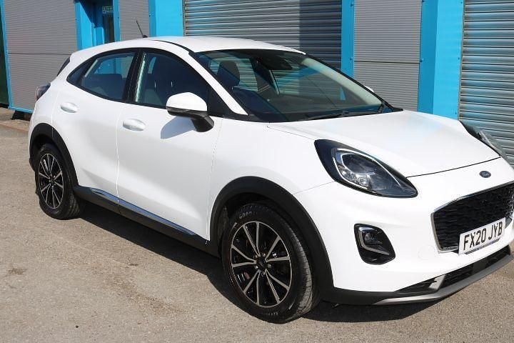 Used Ford Puma Titanium 2020 White Hatchback