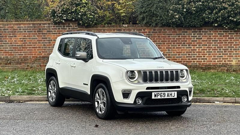 White Used 2019 Jeep Renegade Limited SUV | £12,599 (Fair price) - Image 1/4