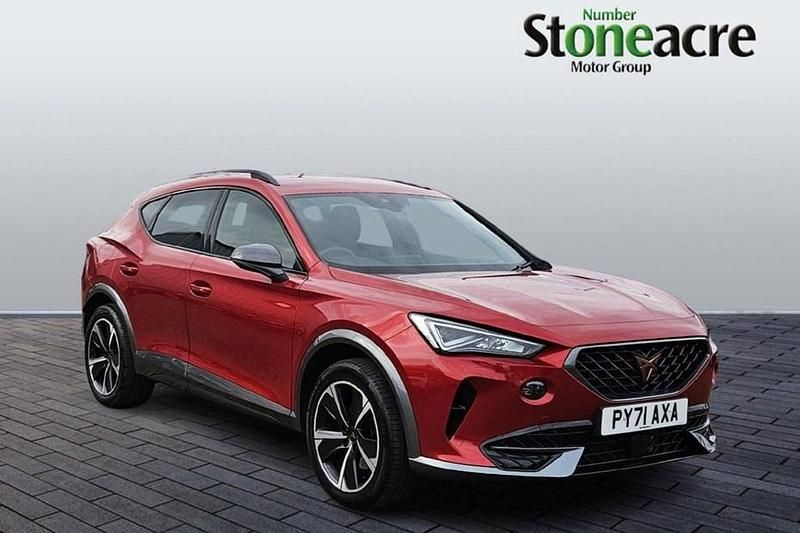 Used Cupra Formentor 204 HP (150 kW) 2021 Red SUV