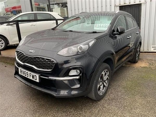 Black Used 2019 Kia Sportage 2 SUV | £14,499 (A bit pricey) - Image 1/1
