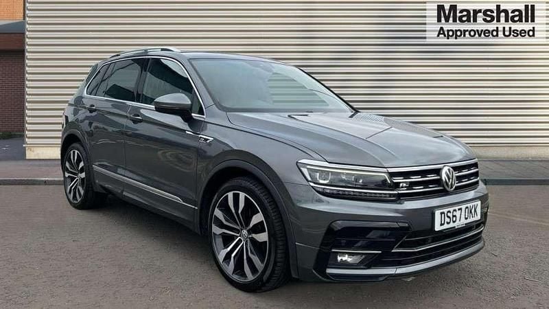 Grey Used 2017 VW Tiguan R-line SUV | £18,004 (A bit pricey) - Image 1/4