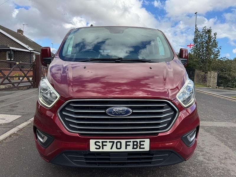 Used Ford Tourneo Custom Titanium 2020 Red Van
