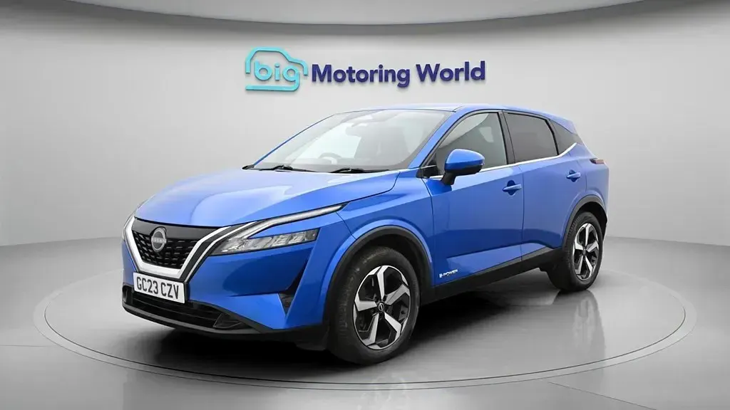 Used Nissan Qashqai N-Connecta 190 HP (139 kW) 2023 Blue SUV