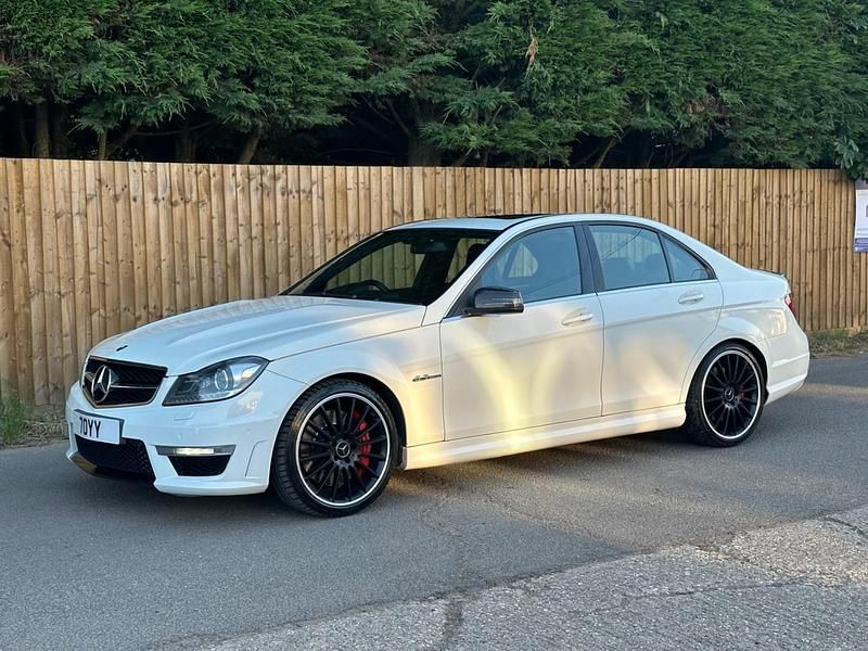 Used Mercedes C63 AMG Edition 1 2011 White Sedan