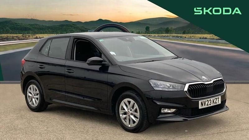 Black Used 2023 Skoda Fabia Comfort Hatchback | £13,469 (Fair price) - Image 1/4