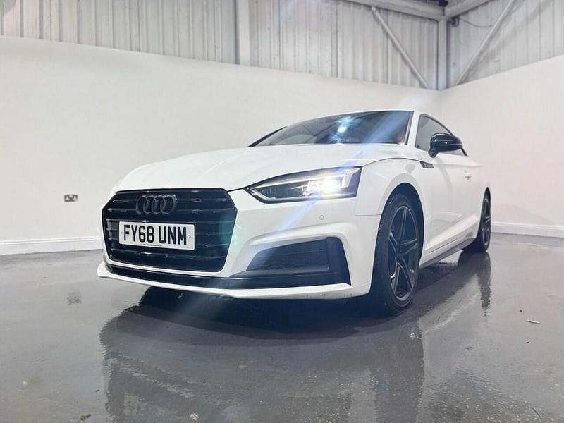 Used Audi A5 S-Line 190 HP (139 kW) 2018 White Coupe