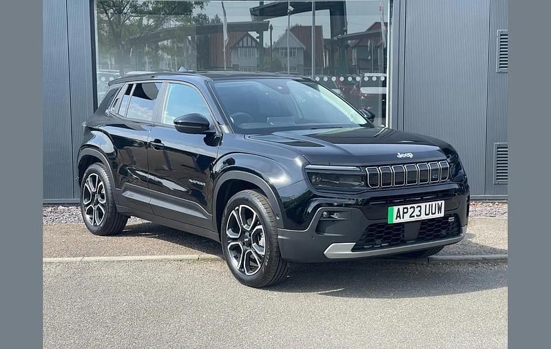 Black Used 2023 Jeep Avenger EV SUV | £21,998 (A bit pricey) - Image 1/3
