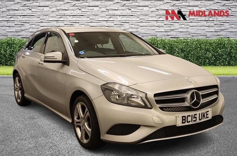 Silver Used 2015 Mercedes A180 Sport Edition Hatchback | £9,900 (Good price) - Image 1/3