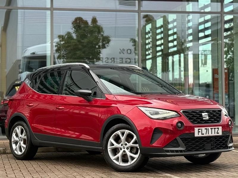 Red Used 2021 Seat Arona FR SUV | £14,395 (Fair price) - Image 1/4