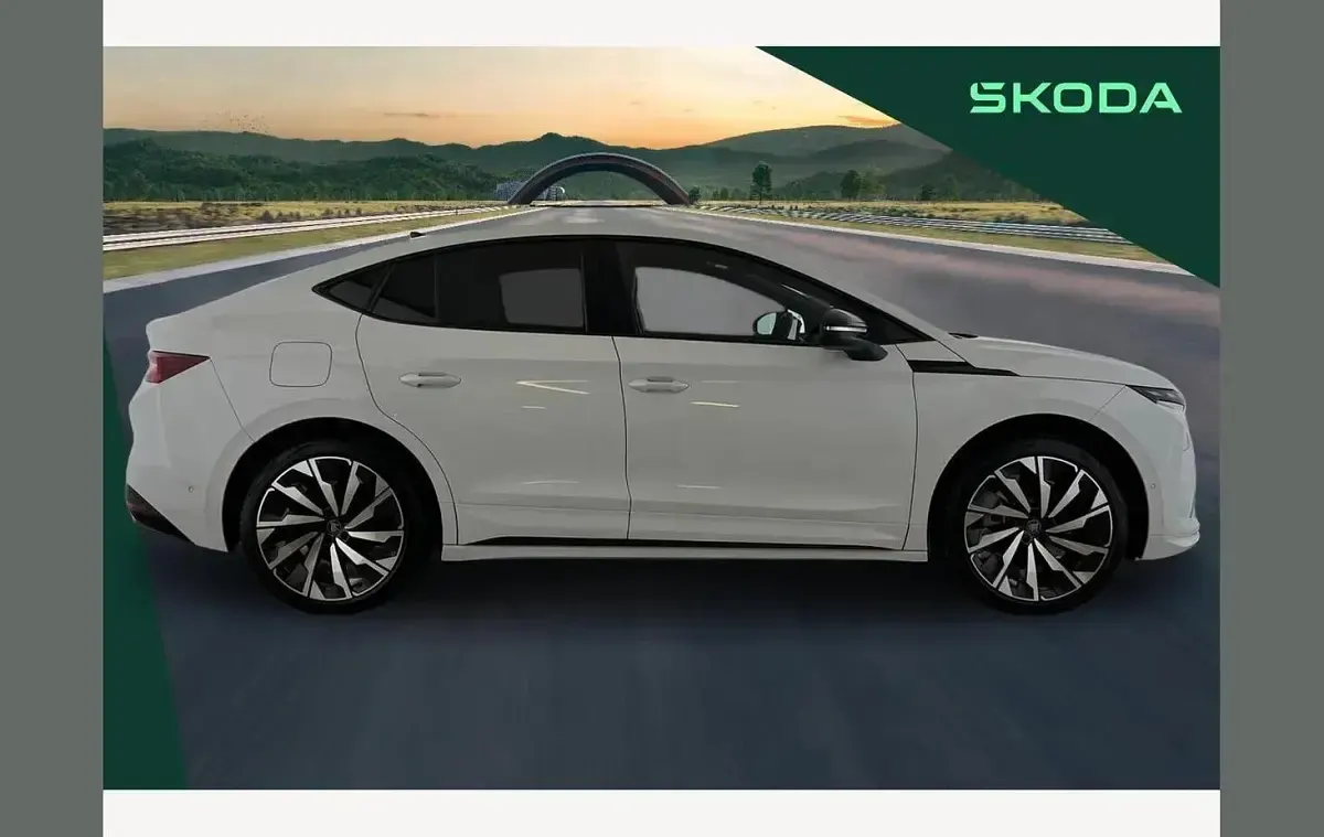 Used Skoda Enyaq iV SportLine 210 kW (286 HP) 2026 White SUV