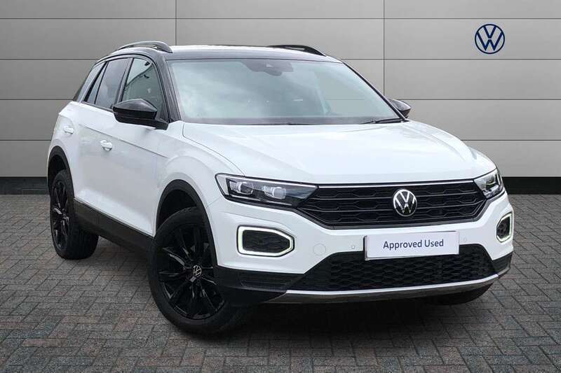 White Used 2021 VW T-Roc Black Edition SUV | £19,990 (Good price) - Image 1/4