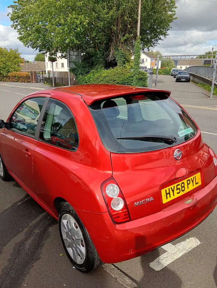 Used Nissan Micra Acenta 2008 Red Hatchback