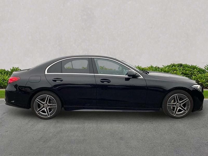 Used Mercedes C200 AMG line 204 HP (150 kW) 2024 Black Sedan