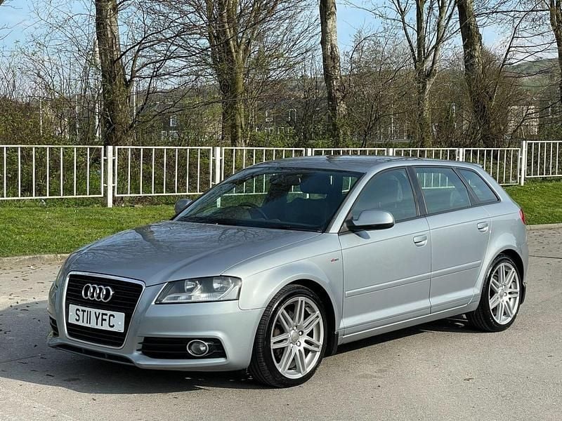Used Audi A3 S-Line 2011 Silver Hatchback