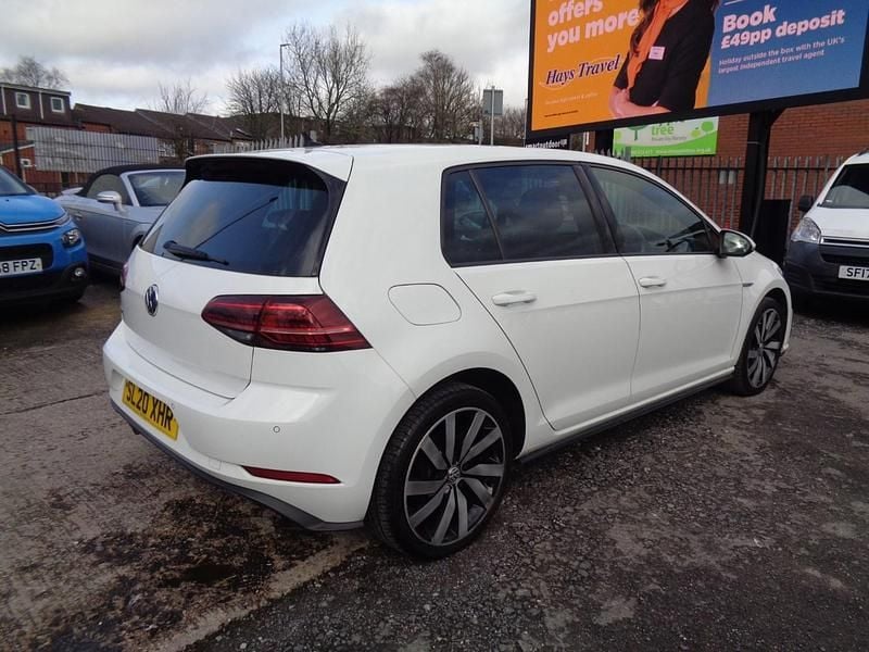 Used VW Golf VII Advance 204 HP (150 kW) 2020 White Hatchback