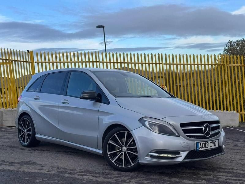 Silver Used 2013 Mercedes B180 MPV | £7,894 (Fair price) - Image 1/4