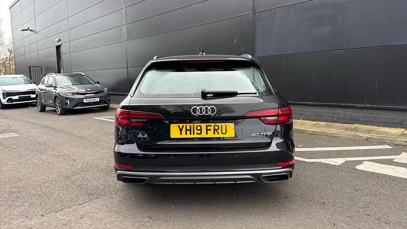 Used Audi A4 S-Line 245 HP (180 kW) 2019 Black Estate