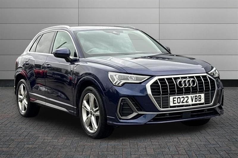Used Audi Q3 S-Line 150 HP (110 kW) 2022 Blue SUV