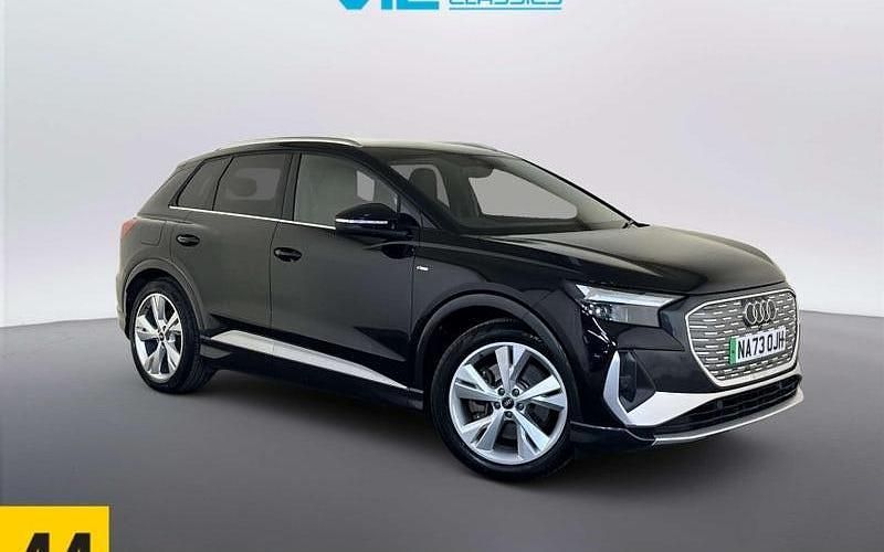 Used Audi Q4 e-tron S-Line 150 kW (204 HP) 2023 Black SUV
