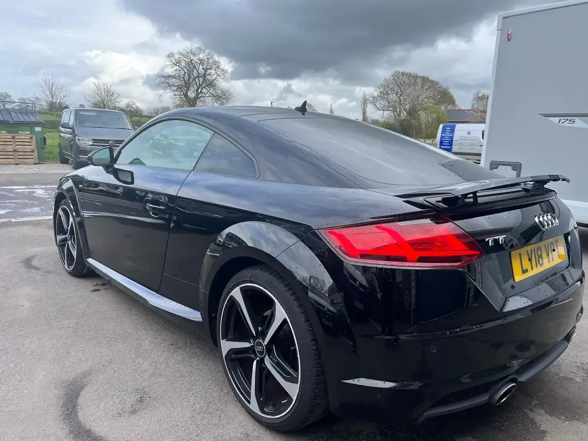 Used Audi TT Black Edition 180 HP (132 kW) 2018 Black Coupe