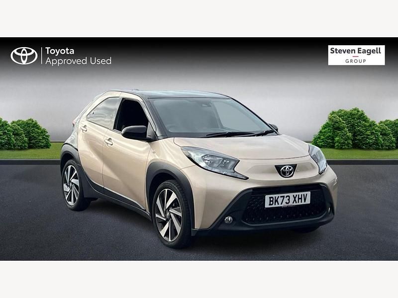 Beige Used 2023 Toyota Aygo X SUV | £15,877 - Image 1/3
