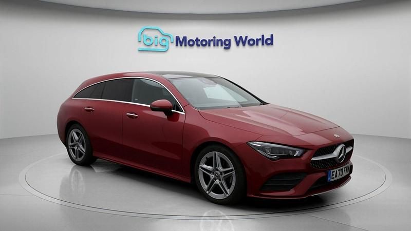 Red Used 2020 Mercedes CLA180 AMG Line Premium Plus Sedan | £20,000 (Super price) - Image 1/4