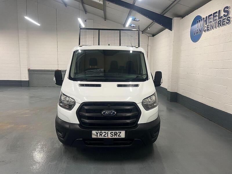 Used Ford Transit S 130 HP (95 kW) 2021 White Cabriolet
