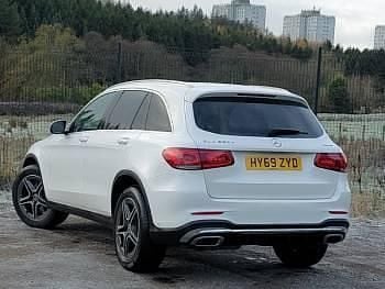 Used Mercedes GLC220 AMG line 194 HP (142 kW) 2019 White SUV