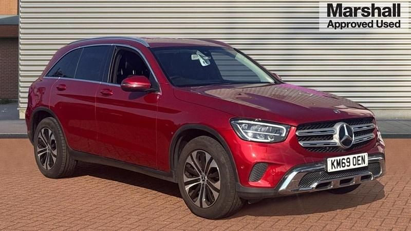 Red Used 2019 Mercedes GLC300 Estate | £20,266 (Fair price) - Image 1/4