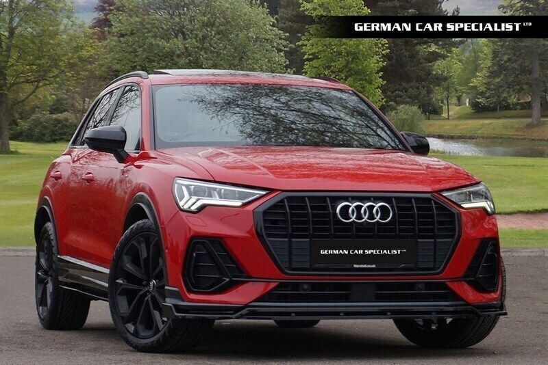 Tango red Used 2020 Audi Q3 S-Line SUV | £24,490 - Image 1/4