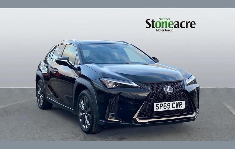 Used Lexus UX 250h Sport Line 180 HP (132 kW) 2019 Black SUV