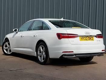 Begagnad Audi A6 Sport 204 HK (150 kW) 2022 Vit Sedan